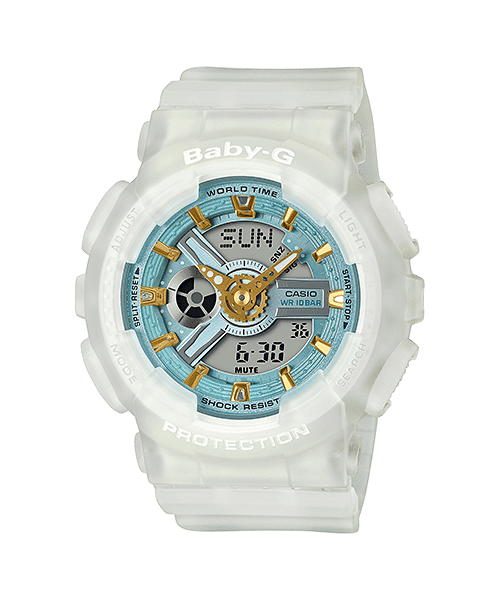 Baby G BA 110SC 7AER Sea Glass Colors